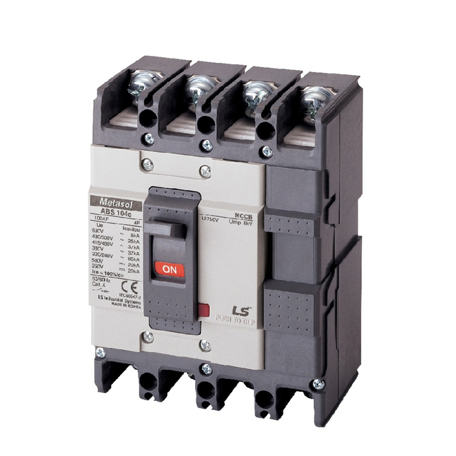 LS ELECTRIC Metasol Molded Case Circuit Breaker  MCCB Standard  ABH104c 100A
