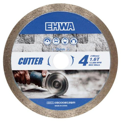EHWA Wet Diamond Blade, Ø106–350 mm