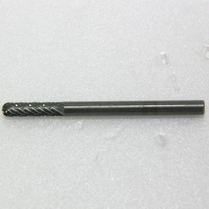 TNC SHARK Carbide Rotary Burr, Cylindrical, Ball Nose (SC), 3mm Shank, Double Cut, Ø3×14mm, L50–75mm