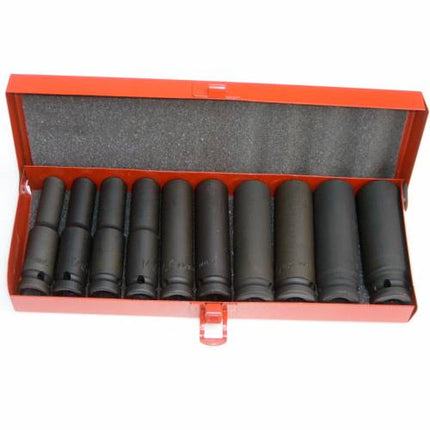 GENIUS TOOLS Impact Socket Set Long CD-410M