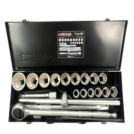 SESHIN BUFFALO Socket Wrench Set 3/4*21P INCH
