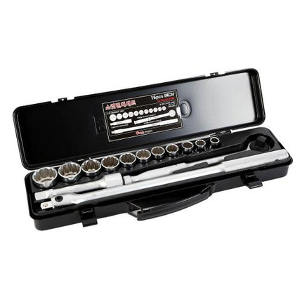 SESHIN BUFFALO Socket Wrench Set 1/2*16P INCH