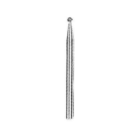YG-1 Carbide Rotary Burr, Ball (SD), 3mm Shank, Double Cut, Ø2.5×2.3mm