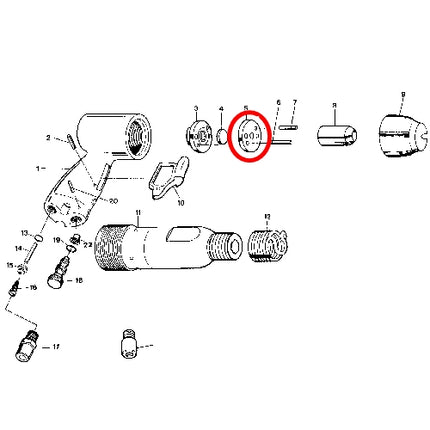 SP VESSEL Valve Case (Lower) for SP-1410K