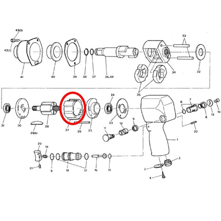 SP VESSEL Cylinder for SP-1148F