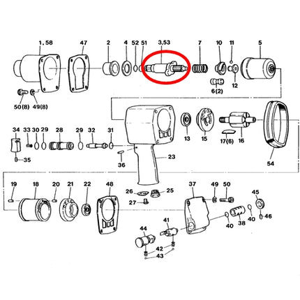 SP VESSEL Anvil Assembly for SP-1156TR