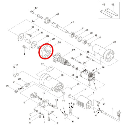 KEYANG Inner Cover 2044526 for PG-6