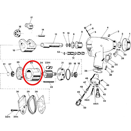 SP VESSEL Cylinder for SP-1135B