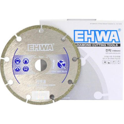 EHWA Electroplated Diamond Blade, Ø100–250 mm