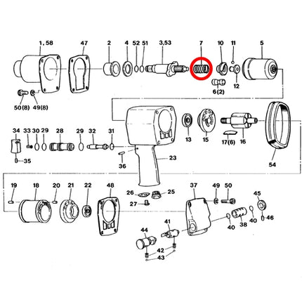 SP VESSEL Spring for SP-1156TR