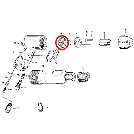 SP VESSEL Valve Case for SP-1410K