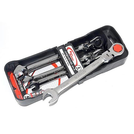 SESHIN BUFFALO Ratchet Combination Wrench Set Flexible Taiwan 4PCS(10,12,13,14)