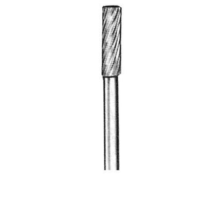 ADVANCE Carbide Rotary Burr, Cylindrical (SA), 3mm Shank, Double Cut, Ø3×9.5mm–5×4.7mm
