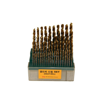 YG-1 HSS Coated Drill Set, Gold-P