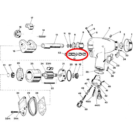 SP VESSEL Reverse Valve for SP-1135B