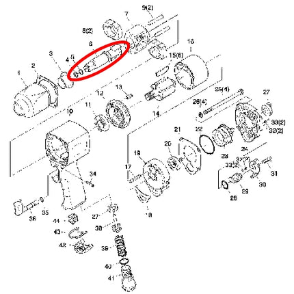 SP VESSEL Anvil Assembly for SP-7142S