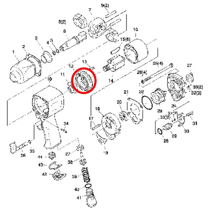 SP VESSEL Front End Plate for SP-7142S