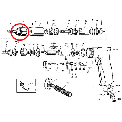 SP VESSEL Drill Chuck for SP-1527