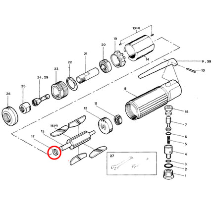 SP VESSEL Bearing Spacer SP-1200