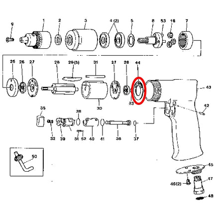 SP VESSEL Motor Gasket for SP-1525