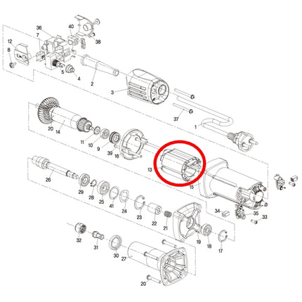 KEYANG Stator (Field Coil) 3011287 for PG-604