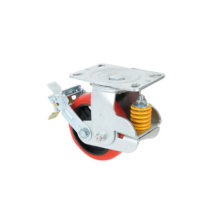 KYUNGCHANG Shock-Absorbing Caster Swivel with Brake