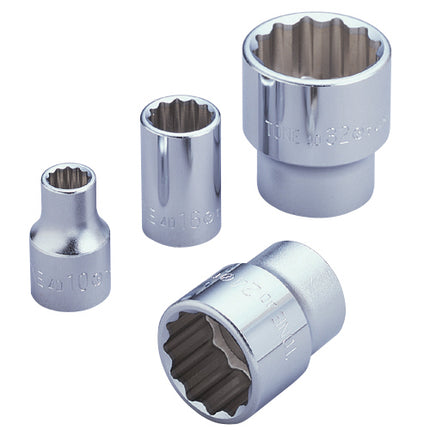 TONE Hand Socket 12-Point 4D-20