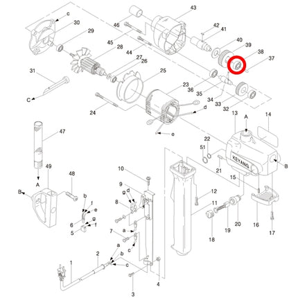 KEYANG Ball Bearing 6202