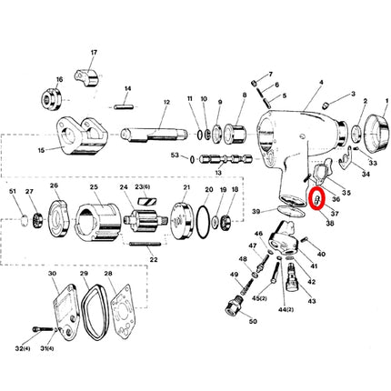 SP VESSEL Push Pin for SP-1135B