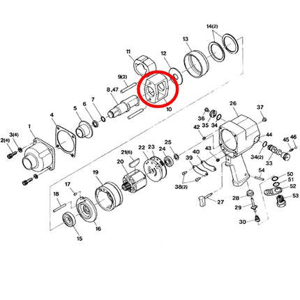 SP VESSEL Hammer Frame for SP-1158
