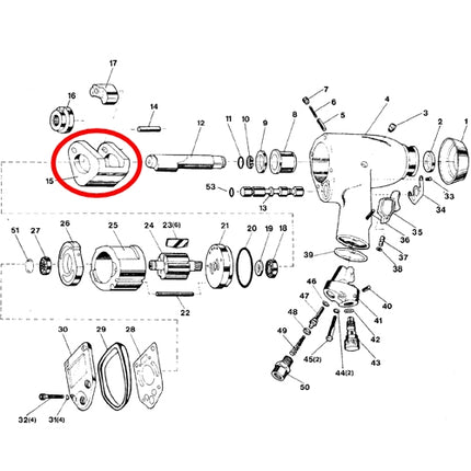 SP VESSEL Hammer Frame for SP-1135B