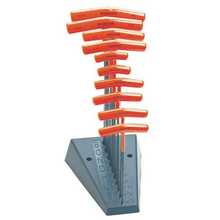 BONDHUS T-Handle Ball Hex Key Set 13189