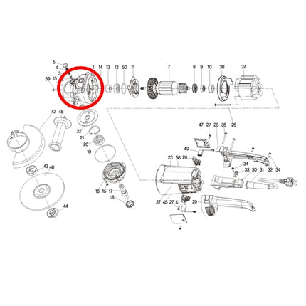 KEYANG Gear Cover (New Type) 2043457 for DG-180FB