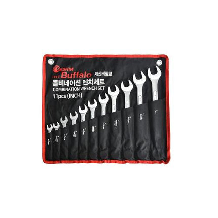 SESHIN BUFFALO Combination Wrench Set 11P INCH