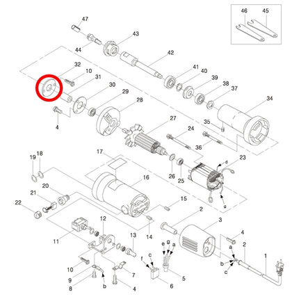 KEYANG Bearing Plate 2050802