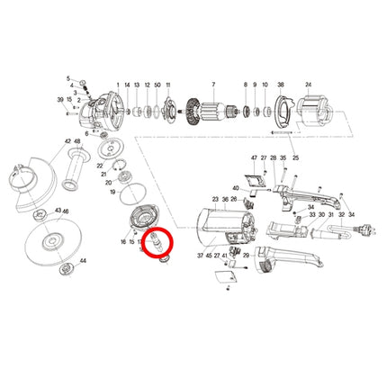 KEYANG Spindle 2023185 for DG-180FB