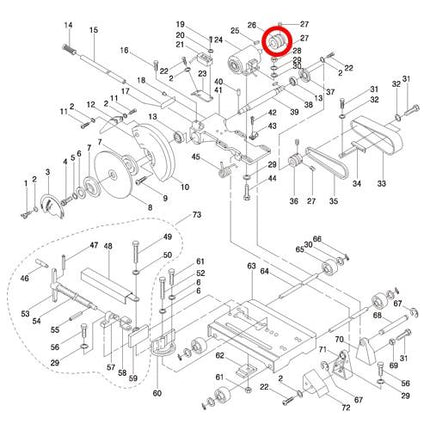 KEYANG Pulley B 2045302 for HC-16H