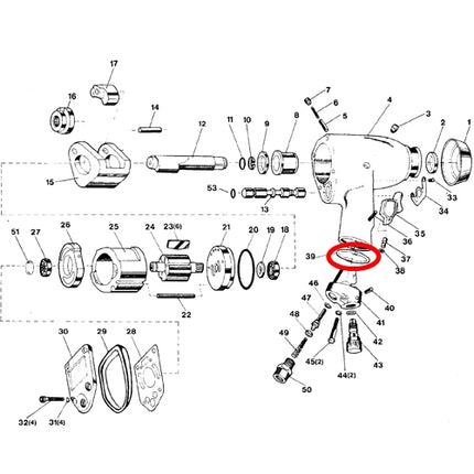 SP VESSEL Gasket for SP-1135B