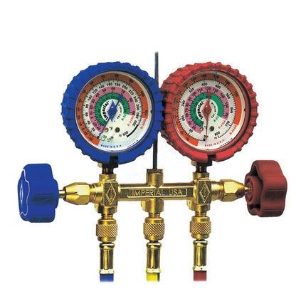 IMPERIAL New Refrigerant Gauge Set 421CM