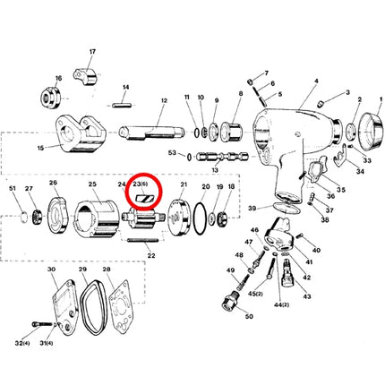 SP VESSEL Rotor Blade (each, 6 per set) for SP-1135B ★