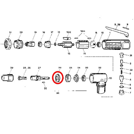 SP VESSEL Clamp Nut for SP-1200AH