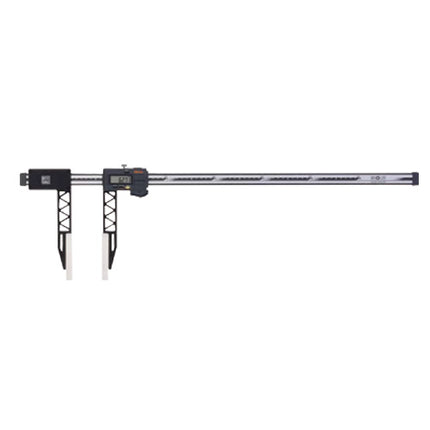 MITUTOYO Digimatic Caliper, Carbon Fiber Long Jaw