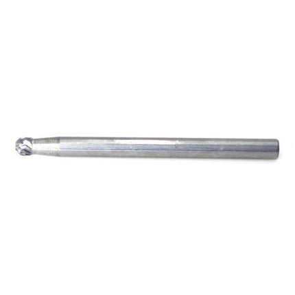SESHIN BUFFALO Carbide Rotary Burr, Ball (SD), 3mm Shank, Double Cut, Ø3×2.5mm