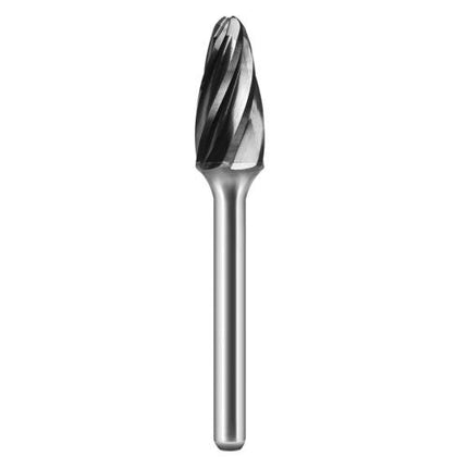 TNC SHARK Carbide Rotary Burr, Tree, Radius End (SF) for Aluminium, Single Cut