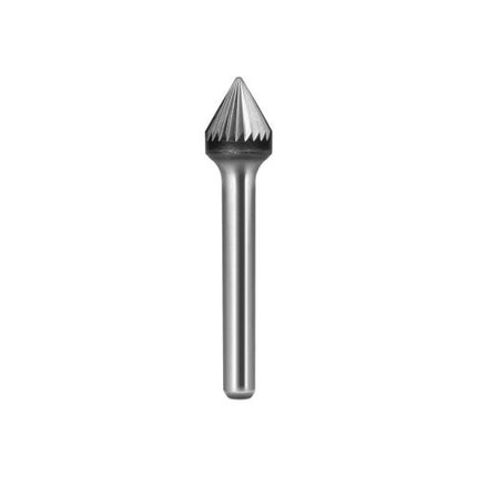 SESHIN BUFFALO Carbide Rotary Burr, Cone 60° (SJ), 6mm Shank, Single Cut