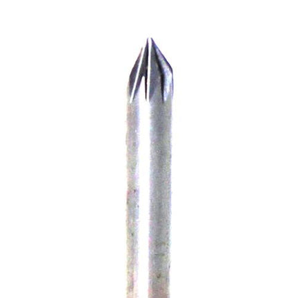 SESHIN BUFFALO Carbide Rotary Burr, Cone 60° (SJ), 3mm Shank, Single Cut