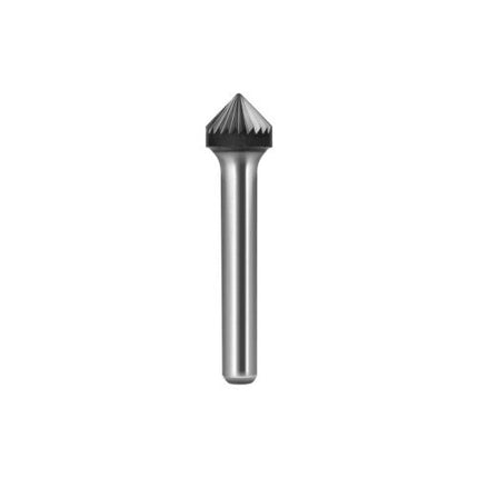 SESHIN BUFFALO Carbide Rotary Burr, Cone 90° (SK), 6mm Shank, Single Cut