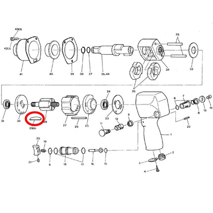 SP VESSEL Rotor Blade (each, 6 per set) for SP-1148F