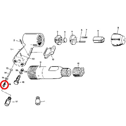 SP VESSEL Throttle Valve Spring for SP-1410K