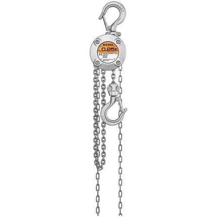 KITO Manual Chain Hoist, 0.25–5 t
